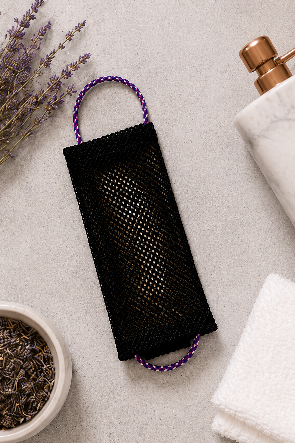 Sapo Exfoliating Shower Net